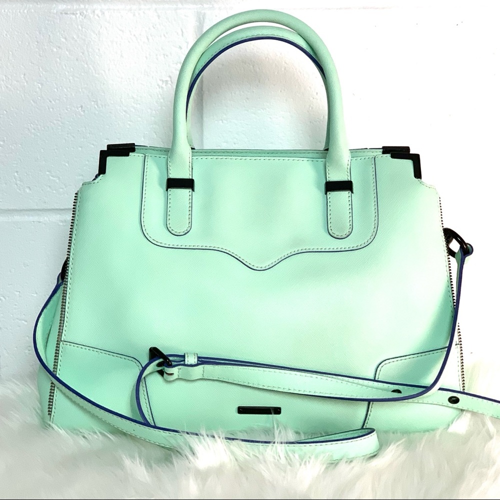REBECCA MINKOFF | Amorous Satchel mint green